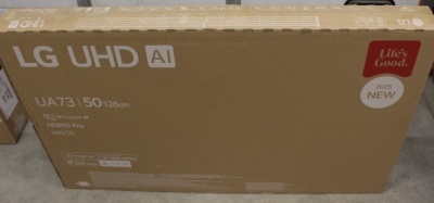 LG 50UA73003LA | 50 | Smart TV | webOS 25 | UHD | DAMAGED PACKAGING