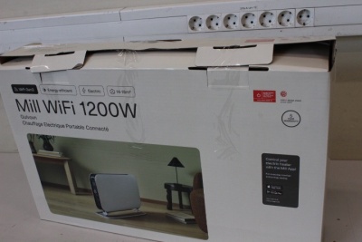 SALE OUT. Mill CO1200WIFI3 GEN3 Convection Heater, 1200W, LED display, white | Mill | Heater | CO1200WIFI3 GEN3 | Convection Heater | 1200 W | Number of power levels 3 | Suitable for rooms up to 14-18 m² | White | DEMO | N/A