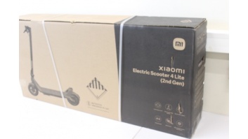 SALE OUT. Xiaomi Electric Scooter 4 Lite (2nd Gen)  | Xiaomi 3 month(s) | USED AS DEMO, MISSING INNER PACKAGING