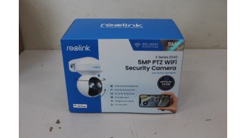 SALE OUT. Reolink E Series E540 Smart 5MP PTZ WiFi Camera with Motion Spotlights, White | Reolink | Smart WiFi Camera with Motion Spotlights | E Series E540 | 23 month(s) | PTZ | 5 MP | 2.8-8/F1.6 | IP65 | H.264 | Micro SD, Max. 256 GB | UNPACKED