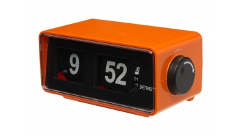 Denver CR-425 retro clock radio orange | Denver