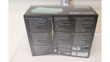 SALE OUT. Muse MT-201WG Turntable Stereo System | Muse Turntable Stereo System | MT-201WG | Turntable Stereo System | USB port | DAMAGED PACKAGING, DAMAGED MUSIC BOX, BROKEN HINGE | AUX in