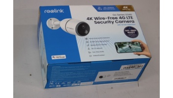 SALE OUT. Reolink Go Series G340 4K 4G LTE Wire Free Camera, White | Reolink 4G LTE Wire Free Camera | Go Series G340 | 23 month(s) | Bullet | 8 MP | Fixed | IP65 | H.265 | Micro SD, Max. 128GB | DAMAGED PACKAGING, SCRATCHED