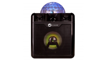 N-Gear | Portable Bluetooth and Disco Karaoke Speaker | The Disco Block 410 | 50 W | Bluetooth | Black | Wireless connection