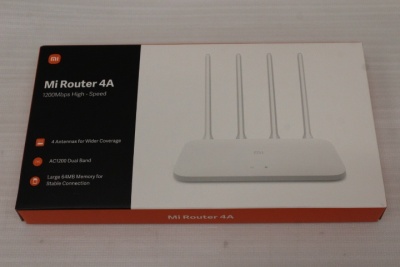 SALE OUT. Xiaomi Mi Router 4A | Functional Fabric; Metal; Plywood | Iskur | Mi Router 4A | 802.11ac | 300 Mbit/s | Dark Gray | Ethernet LAN (RJ-45) ports 3 | MU-MiMO Yes | Antenna type 4 External Antennas | 6 month(s) | DEMO