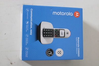SALE OUT. Motorola CD5001 white | Motorola DAMAGED PACKAGING