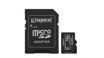 MEMORY MICRO SDXC 256GB UHS-I/W/ADAPTER SDCS3/256GB KINGSTON