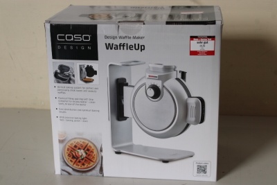 SALE OUT. Caso WaffleUp Waffle Maker, 800 W, Stainless Steel, DAMAGED PACKAGING | Caso WaffleUp | Waffle Maker | 800 W | Number of pastry 1 | Waffle | Silver | DEMO