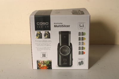 SALE OUT. Caso 01752 Electric Multi-Slicer, 5in1, 80W, Black | Caso | Electric Multi-Grater | MultiSlicer | Black | 80 W | UNPACKED, SCRATCHED ACCESSORIES
