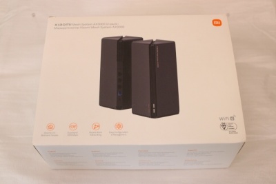 SALE OUT. Xiaomi Mesh System AX3000(2-pack) | Mesh System | AX3000 (2-pack) | 802.11ax | 574+2402 Mbit/s | Ethernet LAN (RJ-45) ports 3 | Mesh Support Yes | MU-MiMO No | No mobile broadband | Antenna type Internal | 6 month(s) | DEMO