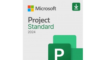 Microsoft® Project Standard 2024 All Languages Online Product Key License 1 License Downloadable ESD NR | Microsoft
