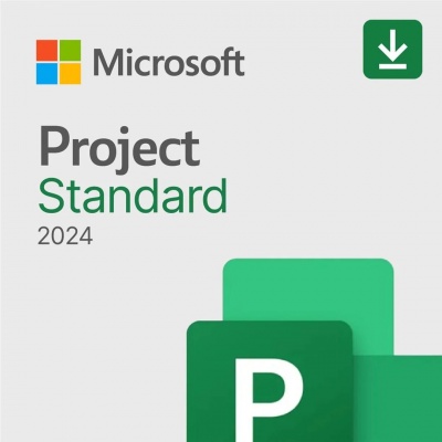 Microsoft® Project Standard 2024 All Languages Online Product Key License 1 License Downloadable ESD NR | Microsoft