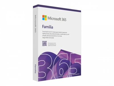 Microsoft® M365 Family Subscription FY25H2 Online Product Key License 1 License Eurozone Downloadable ESD NR 1 Year | Microsoft
