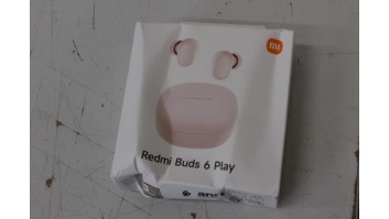 SALE OUT. Xiaomi Redmi Buds 6, Play Pink | Xiaomi Redmi Buds 6 Play | Built-in microphone | Bluetooth | Pink | DAMAGED PACKAGING