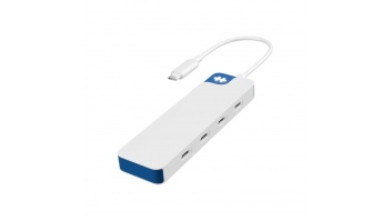 Hyper HyperDrive Flex 4 Port USB-C Hub, Blue | Hyper