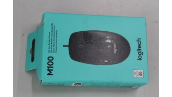 SALE OUT. Logitech M100 Optical USB, Black | Logitech Mouse | M100 | Optical | Optical mouse | Wired | Black | DAMAGED PACKAGING