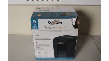 SALE OUT. | Powershred | LX50 | Black | 17 L | Credit cards shredding | DAMAGED PACKAGING | Paper handling standard/output 9 sheets per pass | Cross-Cut Shredder | Warranty 24 month(s)