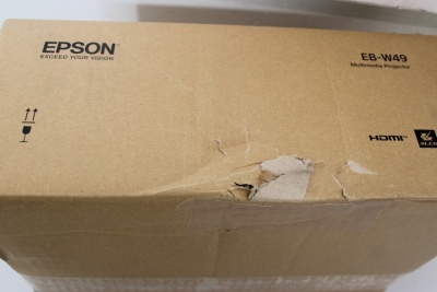 SALE OUT.  | Epson EB-W49 | WXGA (1280x800) | 3800 ANSI lumens | White | DAMAGED PACKAGING | Lamp warranty 12 month(s)