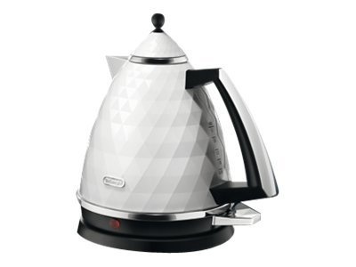 Delonghi | Kettle | KBJ2001W | Standard | 2000 W | 1.7 L | Plastic | 360° rotational base | White