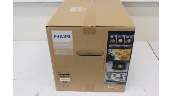SALE OUT.  | Philips Dual Basket Airfryer | NA551/00 5000 Series | Power 2750 W | Capacity 9 L | RapidAir Plus and Air Steam | Black | DAMAGED PACKAGING