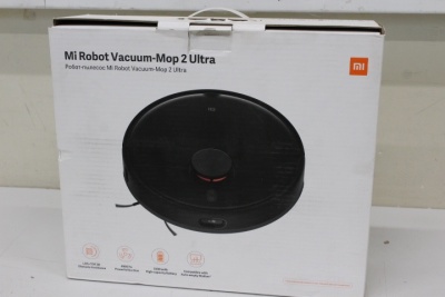 SALE OUT.  | Xiaomi | Robot Vacuum-Mop | Mi 2 Ultra EU | Wet&Dry | Li-ion | 5200 mAh | Dust capacity 4 L | 4000Pa W | Black | DEMO, MISSING CLEANING TOOL