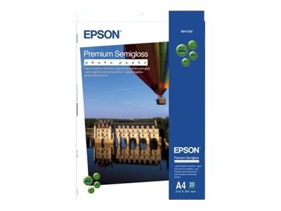 Epson Premium Semigloss Photo Paper, 25 Sheets | 250 g/m² | A2 | Photo Paper
