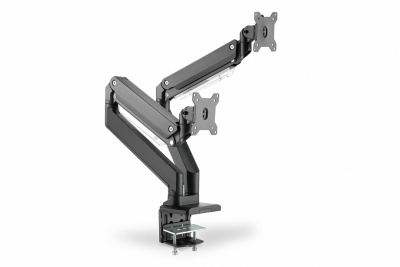 Digitus Desk Mount | DA-90427 | Adjustable Height, Rotate, Tilt, Swivel | 15-35 " | Maximum weight (capacity) 2x15 kg | Black