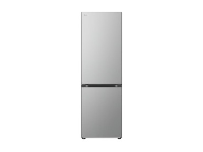 LG GBV21L0EPY Refrigerator, E, Free-standing, Combi, Height 1.86 m, Net fridge 234 L, Net freezer 110 L, Silver
