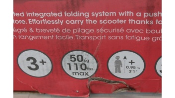 SALE OUT. GLOBBER scooter Primo Foldable red, 430-102 | Globber Red | DAMAGED PACKAGING | Scooter | Primo Foldable 430-102