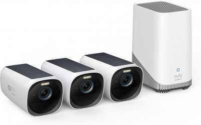 Anker Eufy Security Camera, 3+1 Kit | eufyCam 3 | IP67 | HDD/SSD storage