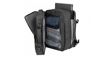 Natec Laptop Backpack Camel Pro 17.3, Black
