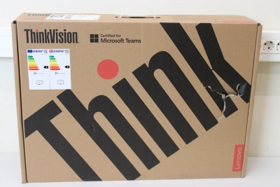 SALE OUT. Lenovo ThinkVision T27hv-30 27 IPS 2560x1440/16:9/300 nits/DP/HDMI/USB/Black/3Y Warranty | Lenovo ThinkVision | T27hv-30 | 27 " | IPS | 16:9 | 75 Hz | 4 ms | 2560 x 1440 pixels | 300 cd/m² | Black | Warranty 36 month(s) | DAMAGED PACKAGING