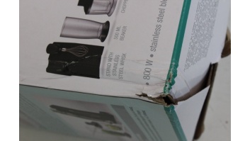 SALE OUT. Gorenje HBC807QB Blender, Hand, Power 800 W, Black | Gorenje Blender | HBC807QB | Hand Blender | 800 W | Number of speeds Variable | Chopper | Black | DAMAGED PACKAGING