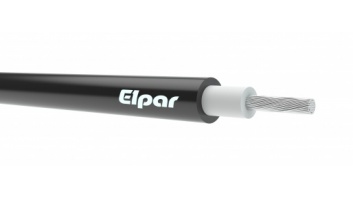 SOLPAR H1Z2Z2-K 1x4 Solar Black SOLAR1X4 | Solpar