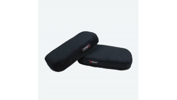 Arozzi Memory Foam Armrest Pads Black