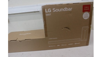 SALE OUT. LG Soundbar 3.1 channel sound system S60T | LG Soundbar 3.1 Channel Sound System | S60T | DAMAGED PACKAGING | Bluetooth