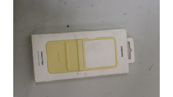 SALE OUT. Flap ECO-Leather Case EF-VF741PYE Flip6 (Yellow) EF-VF741PYEGWW DIRTY PACKAGING | Samsung DIRTY PACKAGING