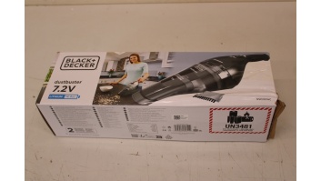 SALE OUT. Black & Decker NVC220WC-QW Cordless Handstick Vacuum Cleaner, 7.2 V, Grey | BLACK & DECKER Vacuum Cleaner | NVC220WC-QW | Cordless operating | Handstick | 7.2 V | Grey | Warranty 24 month(s) | DAMAGED PACKAGING