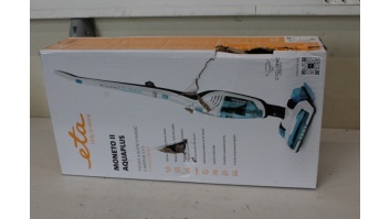 SALE OUT. ETA ETA645390000 Moneto II Aqua Plus Vacuum Cleaner, Handstick, Cordless, Operating time 50 min, White/Blue | ETA Vacuum Cleaner | ETA645390000 Moneto II Aqua Plus | Cordless operating | Handstick 3in1 | Washing function | N/A W | 21.6 V | Opera