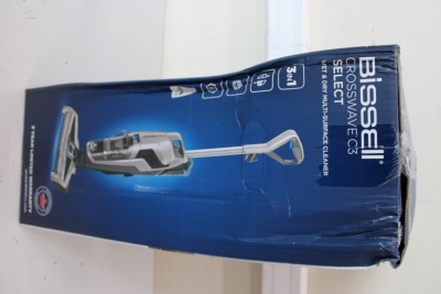 SALE OUT. | Bissell Vacuum Cleaner | CrossWave C3 Select | Corded operating | Handstick | Washing function | 560 W | - V | Black/Titanium/Blue | Warranty 24 month(s) | DAMAGED PACKAGING