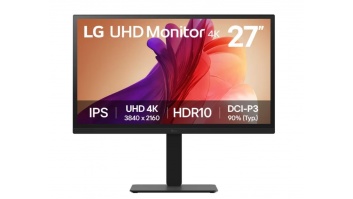 LCD Monitor|LG|27BA45U-B|27"|4K|Matte|Panel IPS|3840x2160|16:9|60Hz|5 ms|Speakers|Colour Black|27BA45U-B