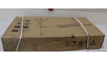SALE OUT. DIGITUS Mobile workstation with individual height adjustment, DAMAGED PACKAGING | Mobile workstation with individual height adjustment | DA-90374 | Monitor Mount, PC Holder | 17-32 " | Black
