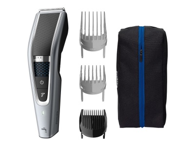 Philips | Hair clipper series 5000 | HC5630/15 | Cordless or corded | Number of length steps 28 | Step precise 1 mm | Black/Grey