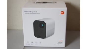 SALE OUT. Xiaomi Mi Smart Projector 2 EU | Xiaomi 2 | Full HD (1920x1080) | 500 ANSI lumens | White/Grey | LED Light Source with DLP technology | Android TV 9.0 | USED | Wi-Fi