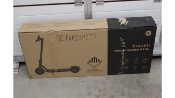 SALE OUT. Xiaomi Electric Scooter 4 Lite EU | Xiaomi Electric Scooter 4 Lite EU | 300 W | 25 km/h | 8.5 " | 3 month(s) | Black | USED AS DEMO, SCRATCHED, DIRTY, DAMAGED PACKAGING