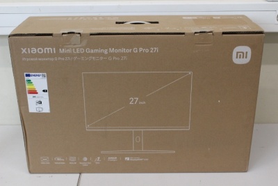 SALE OUT. Xiaomi Mini LED Gaming Monitor G Pro 27i EU | Xiaomi Mini LED Gaming Monitor G Pro 27i EU | 27 " | LED | 16:9 | 180 Hz | 1 ms | 2560 x 1440 pixels | HDMI ports quantity 2 | Warranty 3 month(s) | USED, MISSING: SCREWS AND SCREW DRIVER