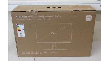 SALE OUT. Xiaomi Mini LED Gaming Monitor G Pro 27i EU | Xiaomi Mini LED Gaming Monitor G Pro 27i EU | 27 " | LED | 16:9 | 180 Hz | 1 ms | 2560 x 1440 pixels | HDMI ports quantity 2 | Warranty 3 month(s) | USED, MISSING: SCREWS AND SCREW DRIVER