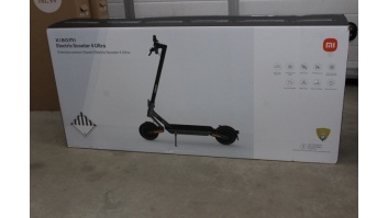 SALE OUT. Xiaomi Electric Scooter 4 Ultra EU | Xiaomi Electric Scooter 4 Ultra EU | 500 W | 25 km/h | 10 " | 24 month(s) | USED, DIRTY, SCRATCHED, DAMAGED PACKAGING