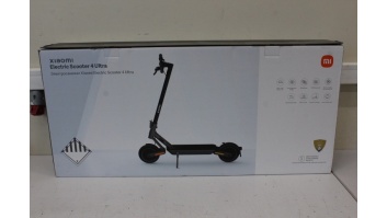 SALE OUT. Xiaomi Electric Scooter 4 Ultra EU | Xiaomi Electric Scooter 4 Ultra EU | 500 W | 25 km/h | 10 " | 6 month(s) | DEMO, MISSING INNER PACKAGING