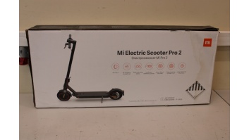 SALE OUT. Xiaomi Mi Electric Scooter Pro 2 (Black) | Xiaomi Mi Electric Scooter Pro 2 | 600 W | 25 km/h | 3 month(s) | Black | USED AS DEMO, DAMAGED PACKAGING